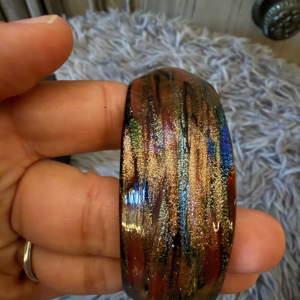 Pier 1 Elegant Glass Bracelet Set